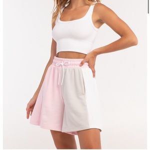 ADIDAS Womens Color Block Shorts NWT